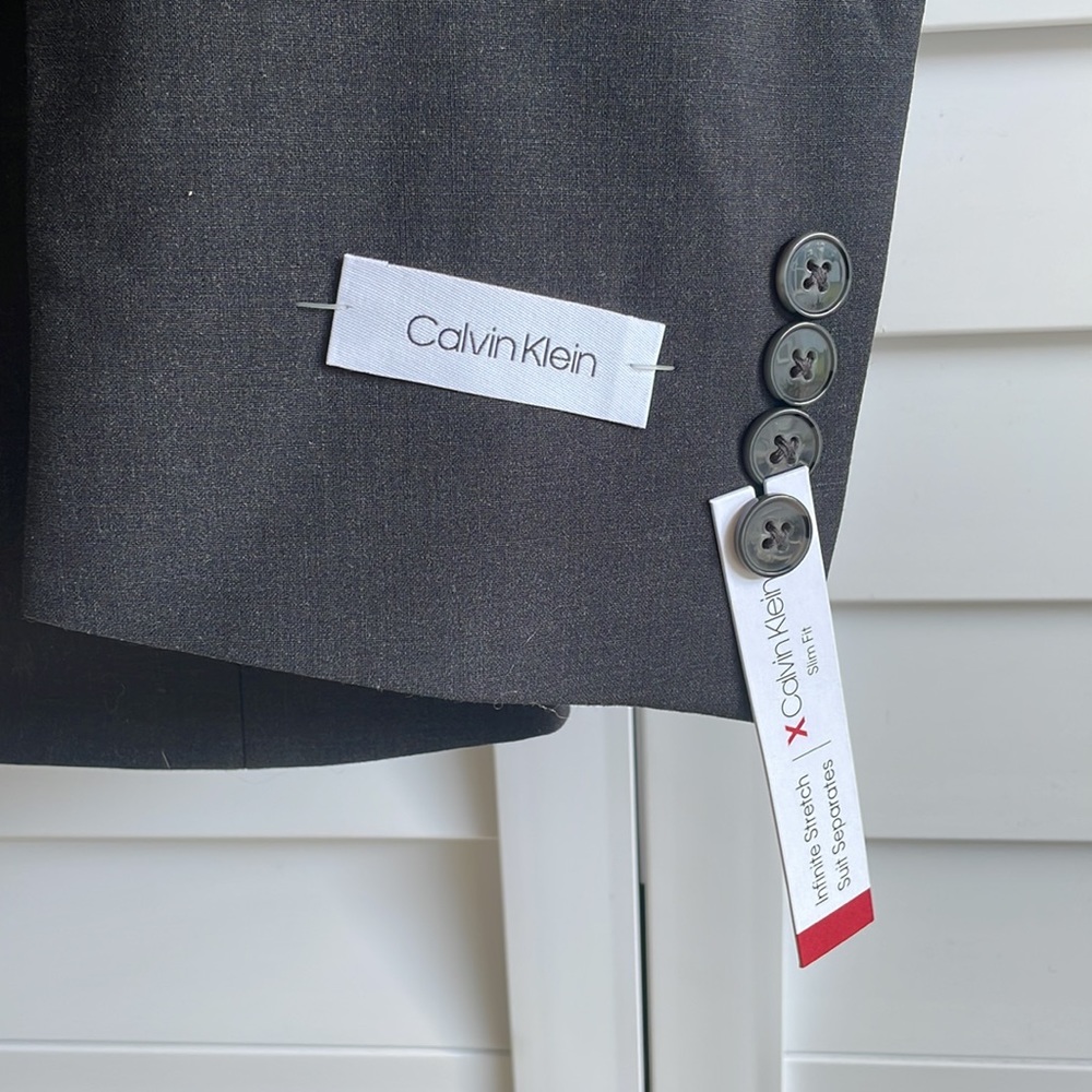 ✨NWT✨Calvin Klein Infinite Stretch Suit Jacket ✨Slim Fit✨